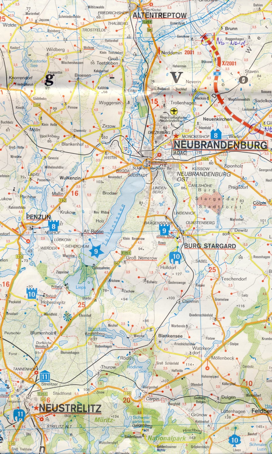 Fra 09-Karte 2 Neubrandenburg